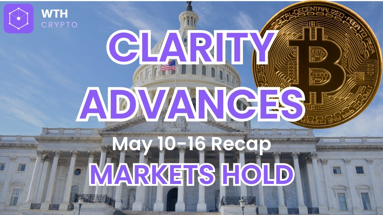 Crypto Weekly: CLARITY Advances, Markets Hold