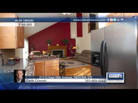 Home for sale in DENVER, CO | $189,900