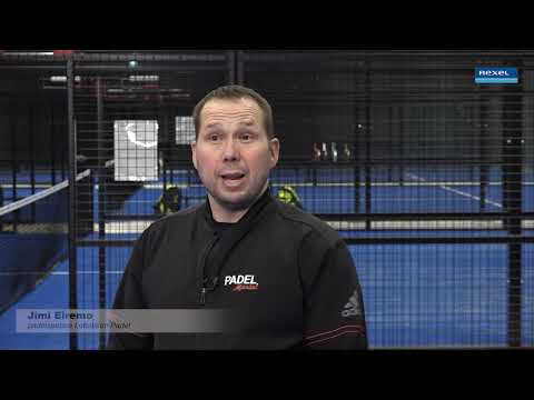 Rätt belysning i padelhallen i Lofsdalen