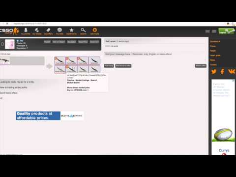 NEW SCAM (CSGO / CSGOLOUNGE) Good Scam, Very Easy To Fall For! WARNING!