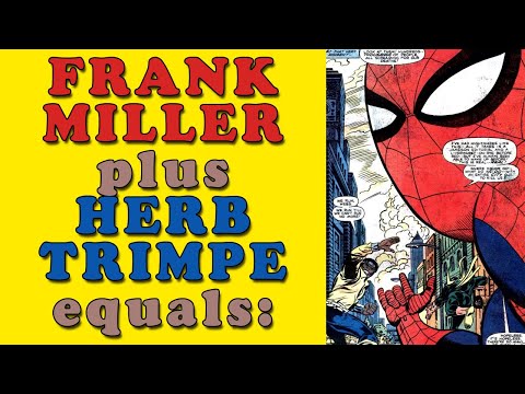 Is This The First Comic Frank Miller Wrote? Marvel Team Up Annual 4, Drawn by Herb Trimpe!