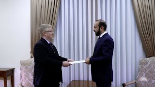 Minister of Foreign Affairs of Armenia received the newly-appointed Ambassador of Canada