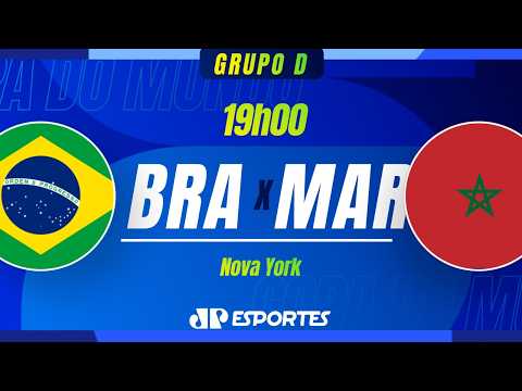 Brasil x Marrocos – AO VIVO – 13/06/2026 – Copa do Mundo