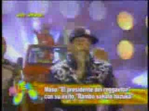MASO EL PRESIDENTE DEL REGGAETON EN MUEVETE