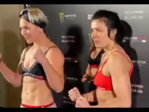 Olga Rubin vs. Sinead Kavanagh - Face-Off - (Bellator 234: Kharitonov vs. Vassell) - /r/WMMA
