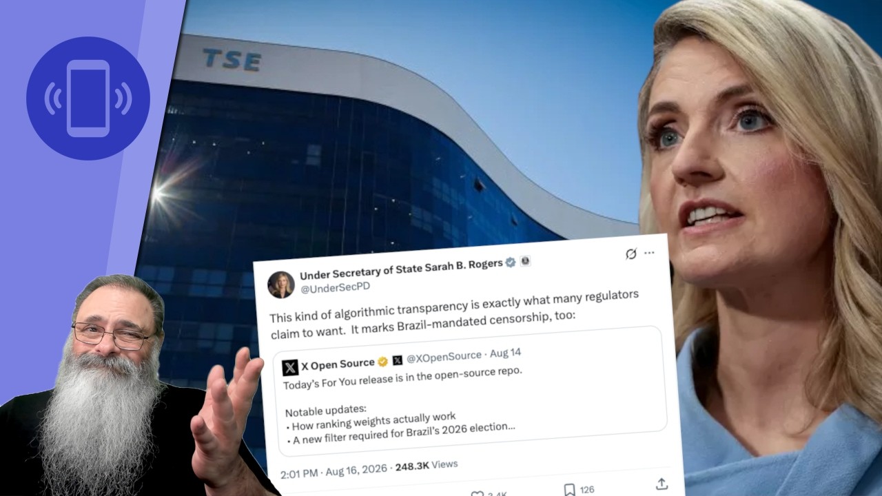 DIRETORA do DEPARTAMENTO de ESTADO AMERICANO CRITICA regras de CENSURA do TSE