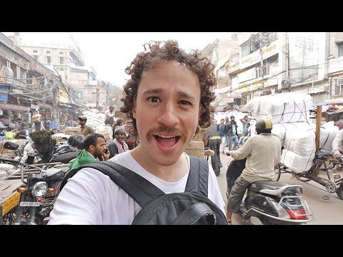 , title : 'ESTO ES UN CAOS 🇮🇳 Mercados callejeros de India'
