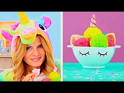 7 Amazing Unicorn Dessert Recipes / Unicorn Food