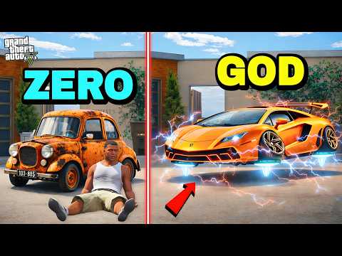 Franklin Upgrading ZERO To GOD Sports Car in GTA 5 !