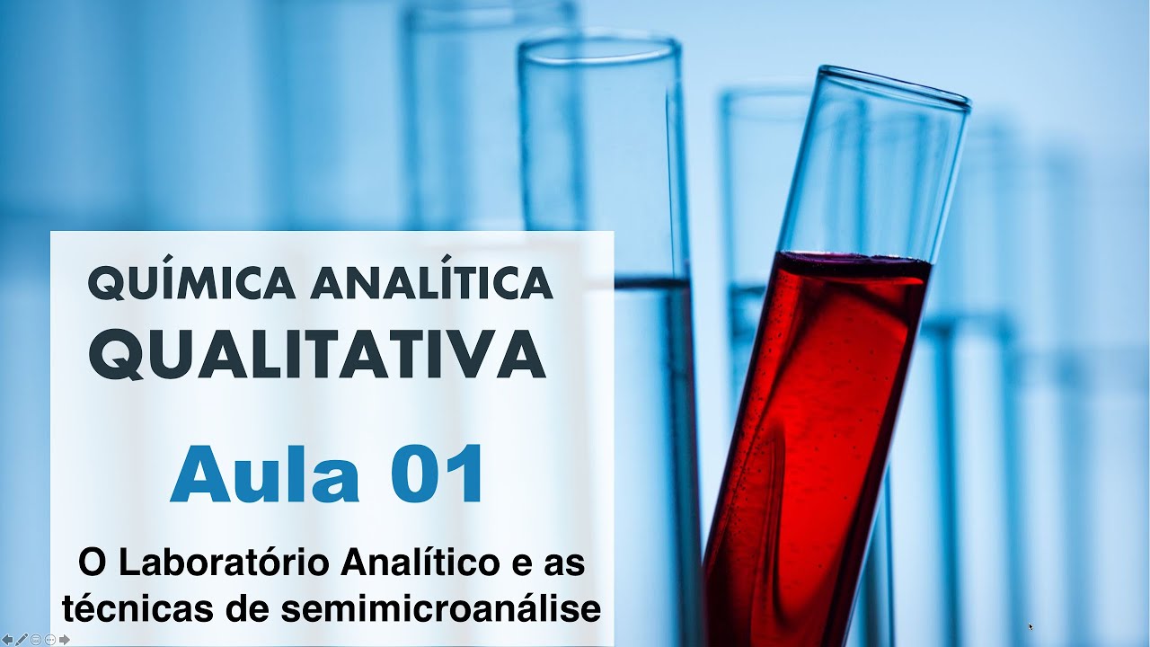 Química Analítica Qualitativa - Aula 01