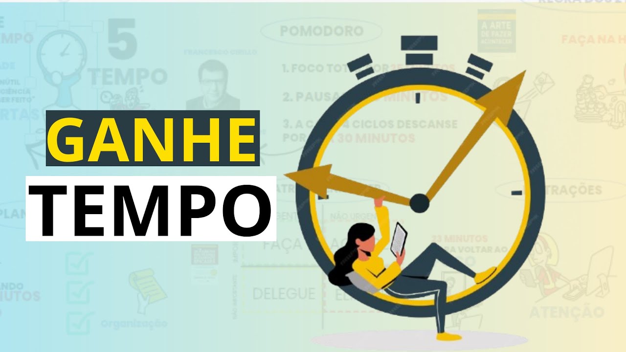 Como gerir melhor o tempo e ser produtivo na vida e no trabalho