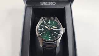 Seiko 5 Green Dial SRPJ89 - Unboxing and First impressions