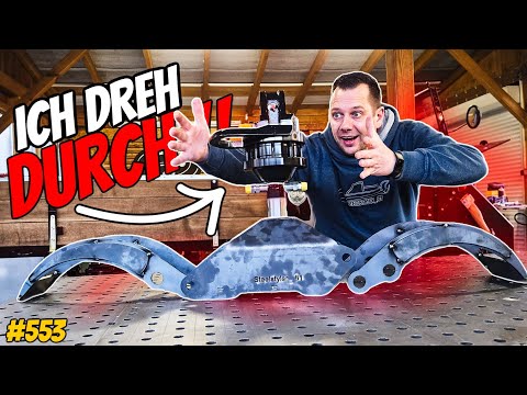 NEUER ROTATOR 🤩 | NEUE Zange  | NEUE Sägen | NEUE  HOLZ-GESTELLE |  | #vlog #553