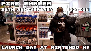 Fire Emblem 30th Anniversary Edition Launch Day at Nintendo NY