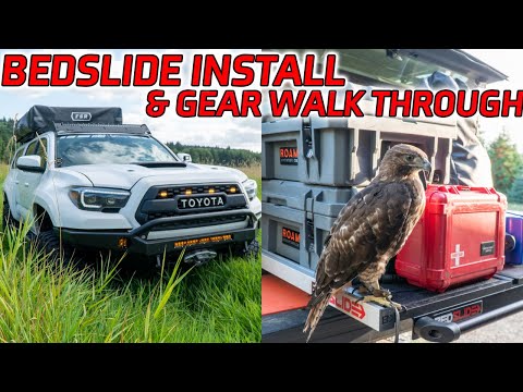 Tacoma gets a Bedslide | I Walk though Our Overland Gear