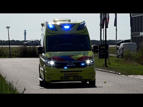 [Primeur] A1, Otaris TGE Ambulance 02-139 Joure naar melding
