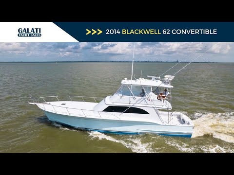 Blackwell 62 Convertible video