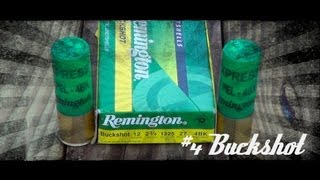 Remington 12ga #4 Buckshot Ballistics Gel Test - Best Home Defense Loa