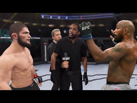 Khabib Nurmagomedov vs Yoel Romero (EA Sports UFC 4)