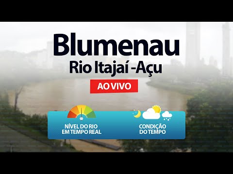 Itajaí-Açu River Blumenau, Brazil live webcam