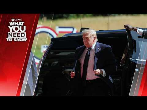 Trump Arrives in Europe for G7 Summit; Gas and Oil Prices Drop. What You Need to Know - June 15