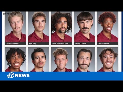 Behind the scissors: The story of how Santa Clara University's cross-country team photos went viral