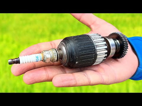 Diese geniale Idee einer gewöhnlichen Zündkerze werden Sie nicht glauben! Sie ist der Wahnsinn!