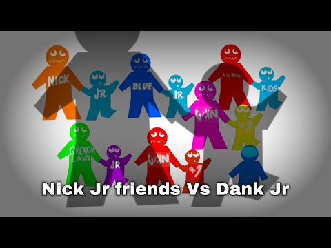 Nick Jr friends Vs Dank Jr inglês