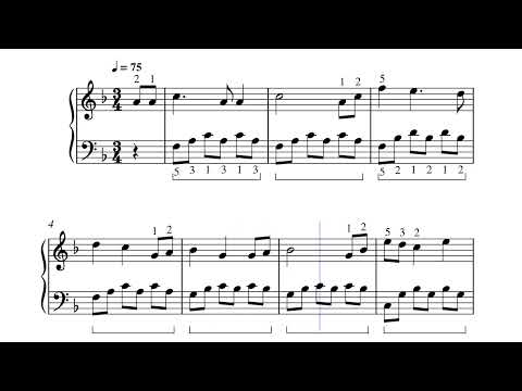 Lullaby, Op. 49 (The Cradle) Piano Performance Video