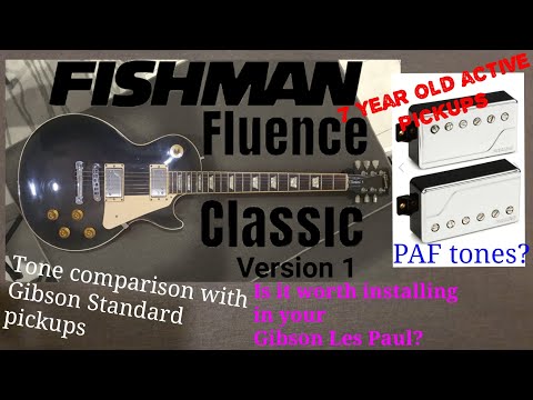 FISHMAN Fluence Classic pickups in a Gibson Les Paul Standard. Is it any good?
