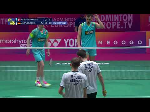 Match Point -Mark Lamsfuss / Marvin Seidel vs Kim Astrup / Anders Skaarup Rasmussen- MD SF #EBC21​