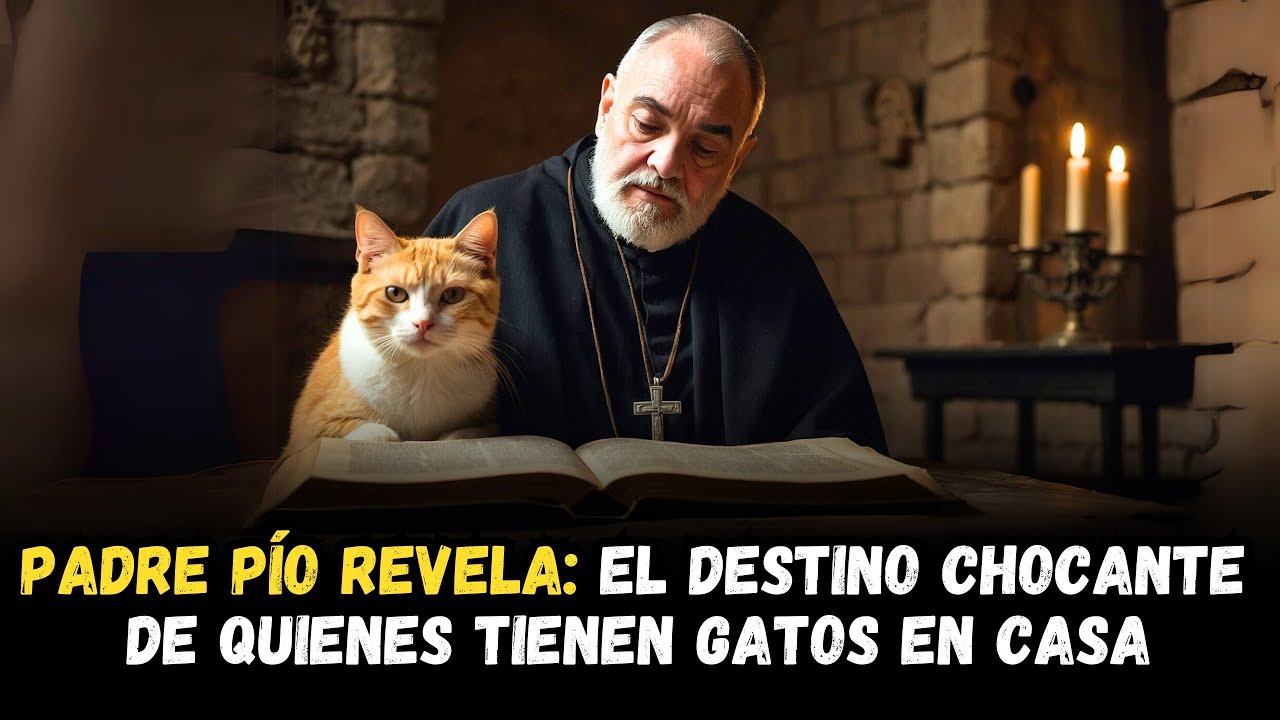 ⚠️ PADRE PÍO REVELA: EL DESTINO DE QUIENES TIENEN GATOS EN CASA