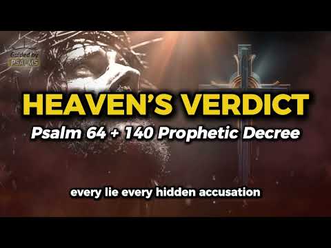 ⚖️ PSALM 64 & 140 COURT JUSTICE PRAYER – LISTEN 3X to EXPOSE Lies & GET CONTINUOUS Justice NOW!