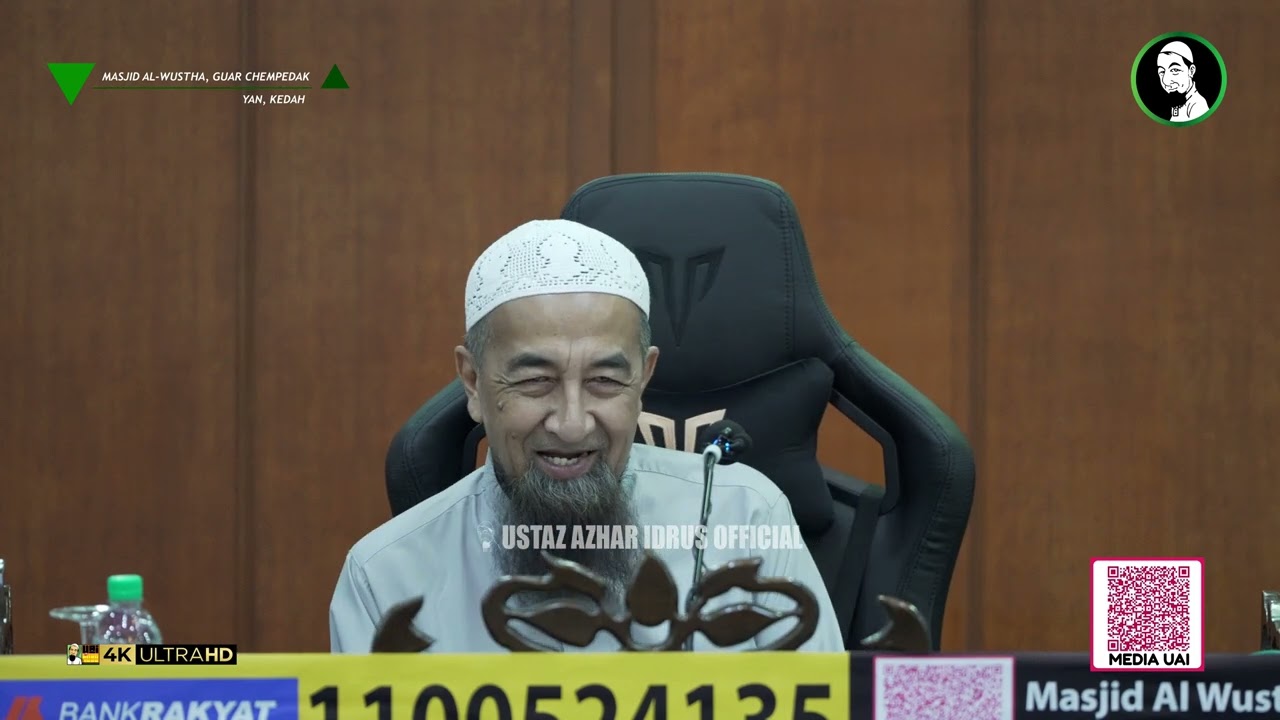 🟡 Koleksi Kuliah Ustaz Azhar Idrus | Masjid Al-Wustha, Guar Chempedak, Yan, Kedah | 4K