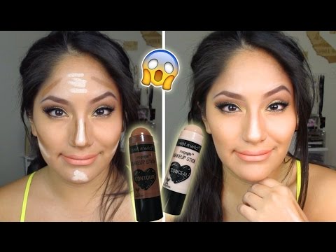 NEW Wet N Wild Mega Glo CONTOUR/HIGHLIGHT Sticks - FIRST IMPRESSION Demo & Review