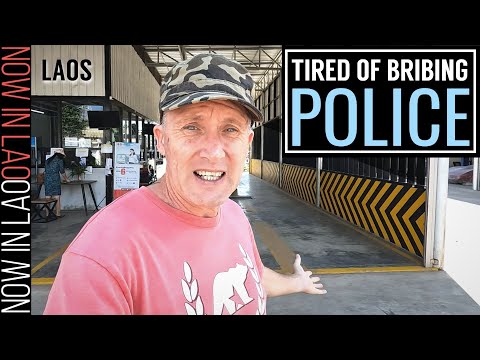 Carro inspecionado em Vientiane Laos | Agora em Laos