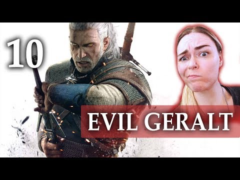 EVIL GERALT | The Witcher 3: Part 10 (BLIND / LIVE)