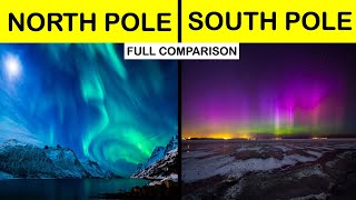 North pole vs South pole Full Comparison in Hindi 