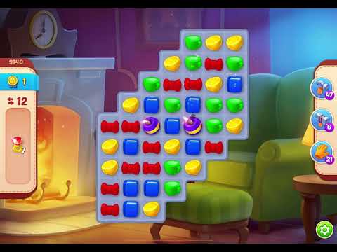 HomeScapes Level 9140 no boosters (9190 for other countries)