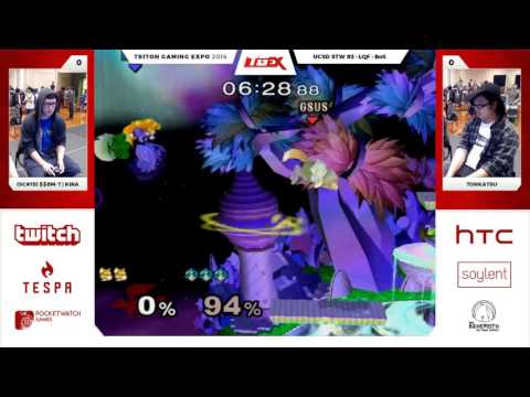 UCSD STW #3 - SSBM-T | Kira vs. Tonkatsu - Singles Top 48 LQF - SSBM