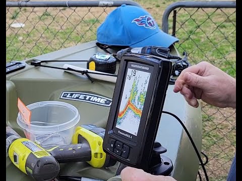 Humminbird PiranhaMAX 4 Kayak Install Part 1