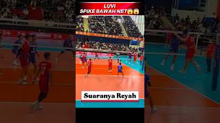 Download lagu GILA! LUVI SPIKE BAWAH NET 😱 SUARANYA BIKIN MERINDING! #shorts #luvi #voliindonesia #volleyball mp3