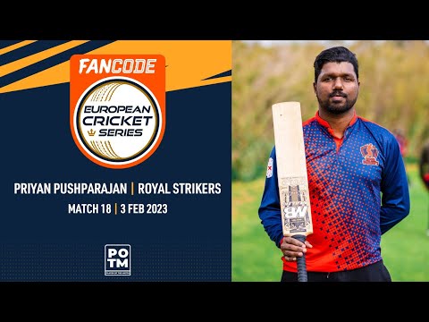 POTM: P.Pushparajan - RST vs GOZ | Highlights | FanCode ECS Malta | Malta 2023 | ECS23.018