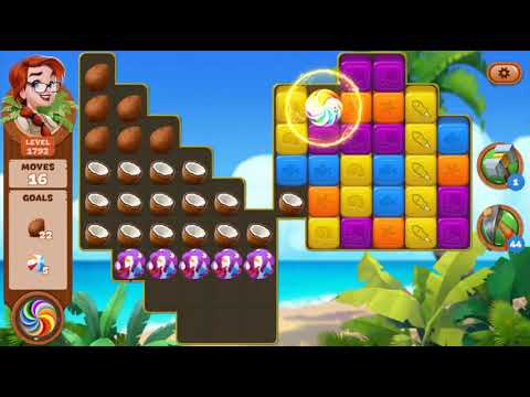 Lost Island Blast Adventure Level 1792 NO BOOSTERS - A S GAMING