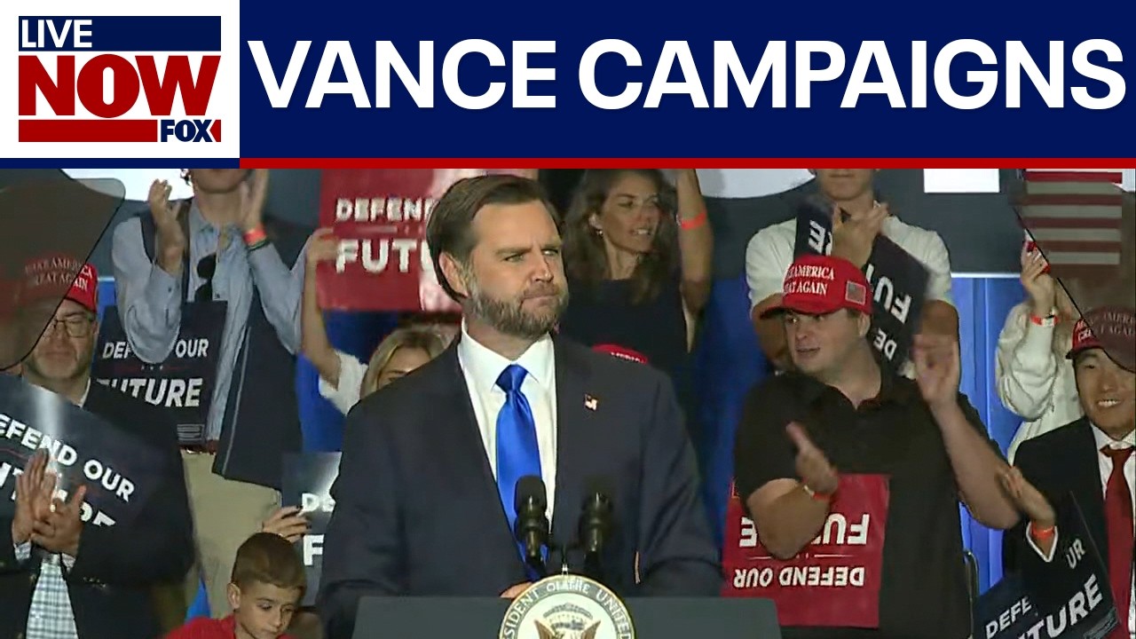 VP Vance campaigns in North Carolina