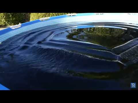 Guy throws drone into Coca Cola pool