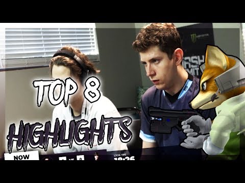 Smash Summit 8 | Top 8 Highlights!! - MELEE