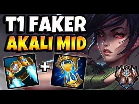 T1 Faker AKALI vs SYNDRA [ MID ] Patch 11.15 Ranked Korea ✅