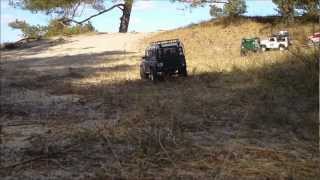 preview picture of video 'RC Land-Rover Easter Rally in the sand'
