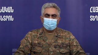Пресс-конференция представителя МО РА Арцруна Ованнисяна